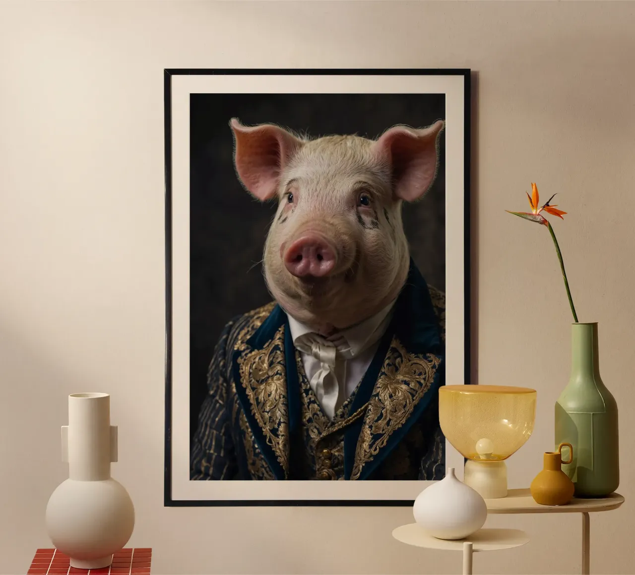 Lord Wallow – The Gentle Noble of the Farm hahnemühle by Beasts of Nobility