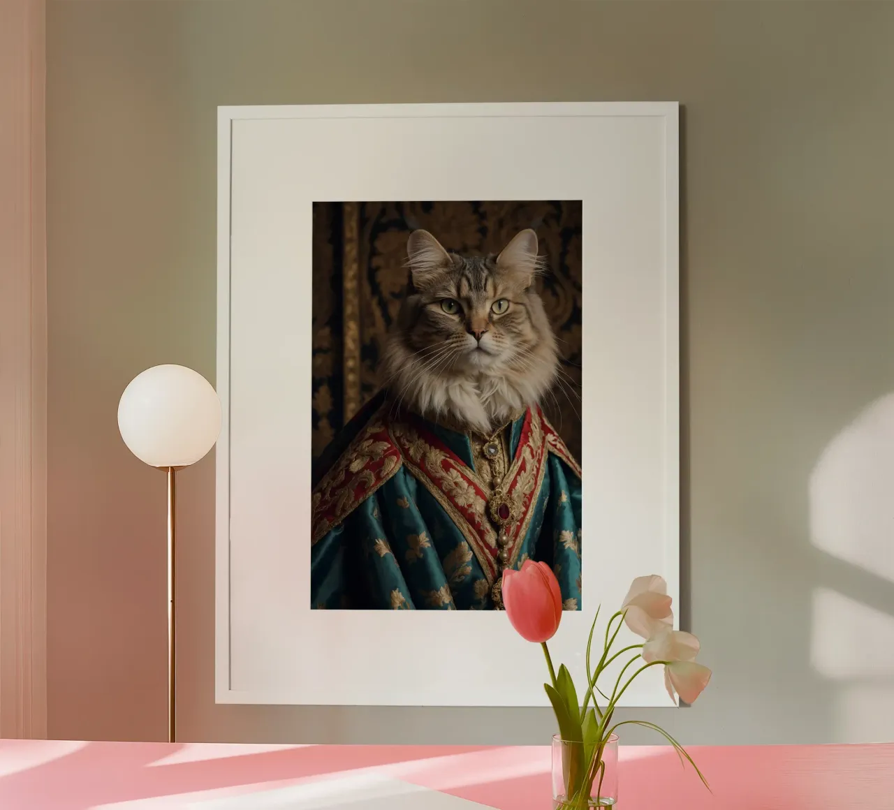 Lord Whiskerton - Der königliche Aristokatze Poster von Beasts of Nobility
