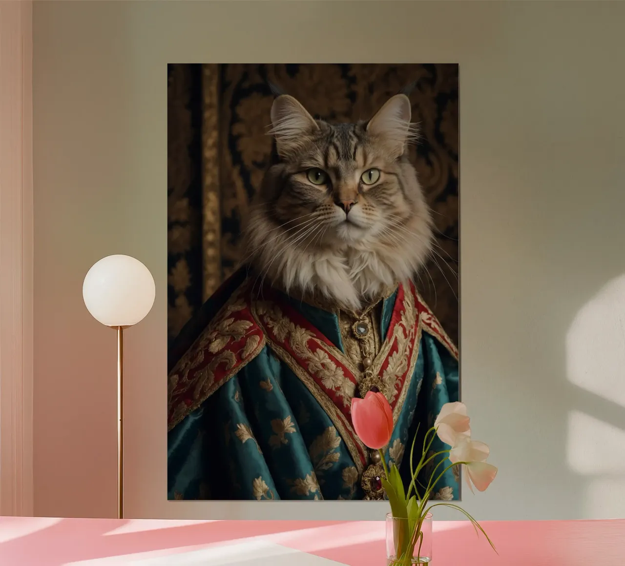 Lord Whiskerton - Der königliche Aristokatze Poster von Beasts of Nobility