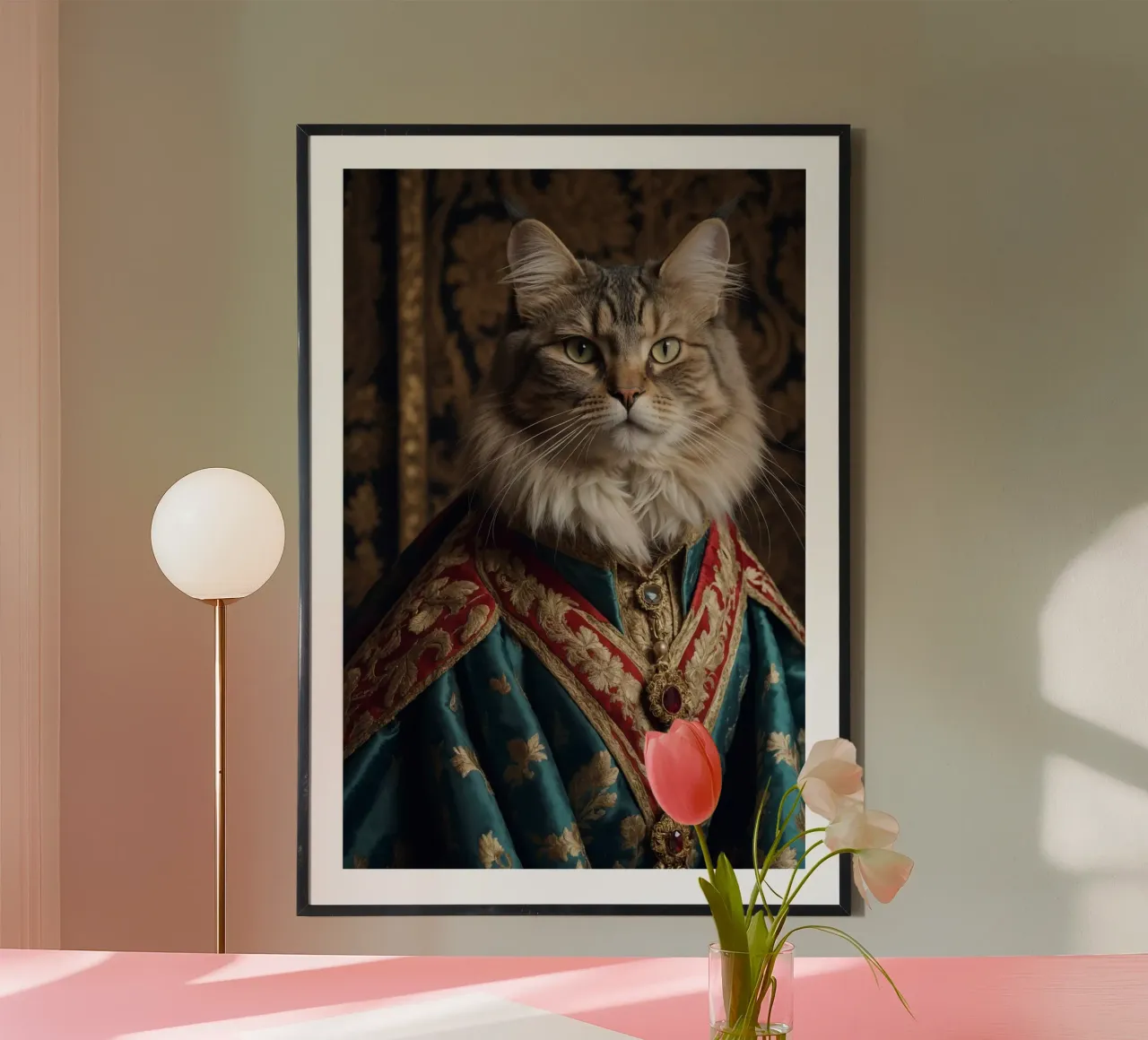 Lord Whiskerton - Der königliche Aristokatze Poster von Beasts of Nobility