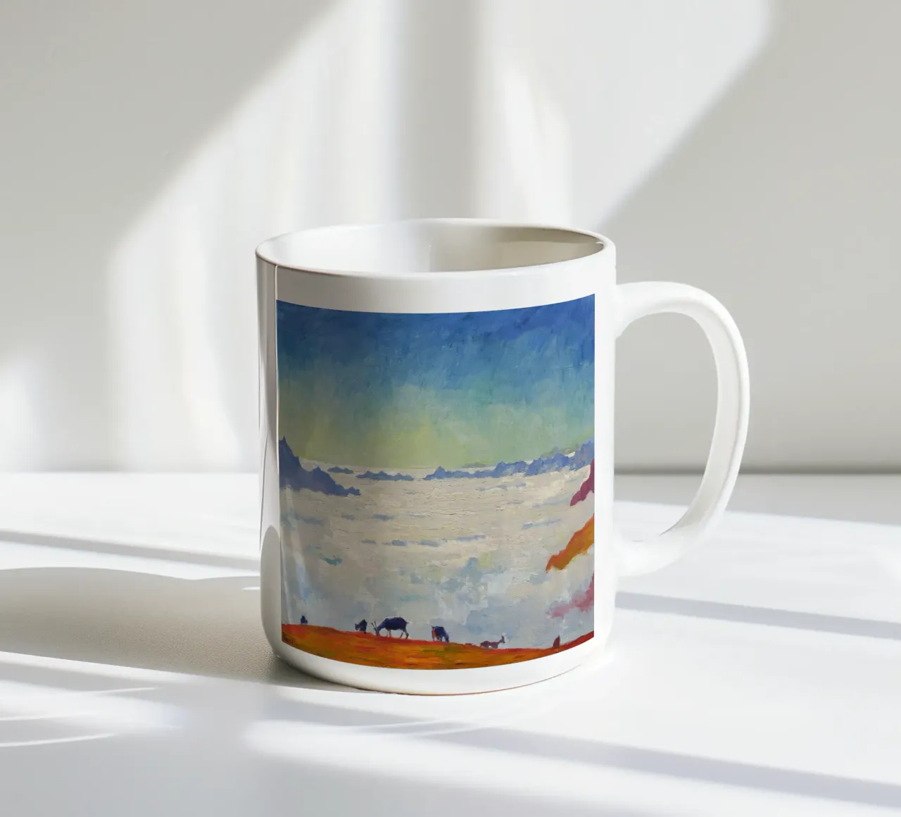 Giovanni Giacometti: Mare di Nebbia 1921 tazza in ceramica da ARTOTHEK