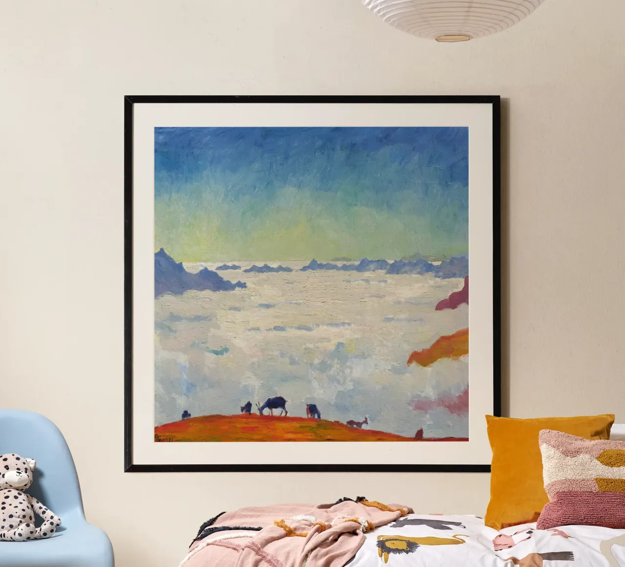 Giovanni Giacometti: Mare di Nebbia 1921 poster da ARTOTHEK