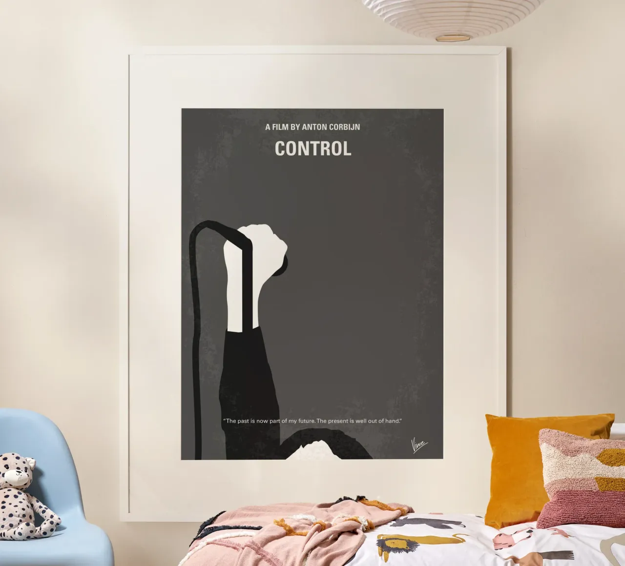 No508 My CONTROLE minimal movie poster poster da Chungkong