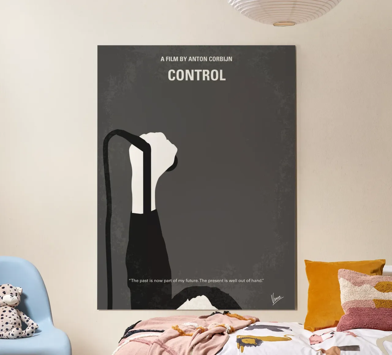 No508 My CONTROLE minimal movie poster poster da Chungkong