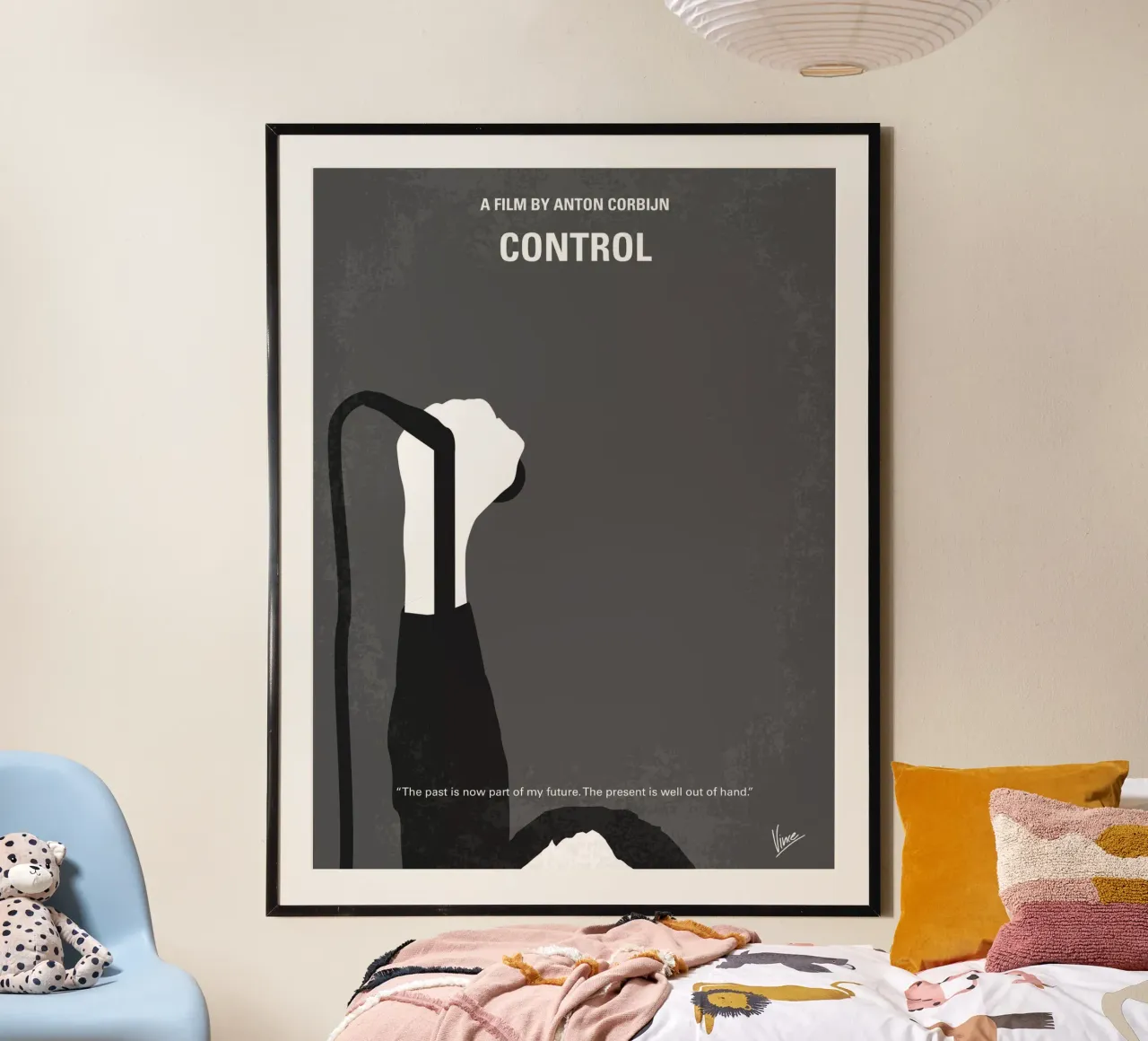 No508 My CONTROLE minimal movie poster poster da Chungkong