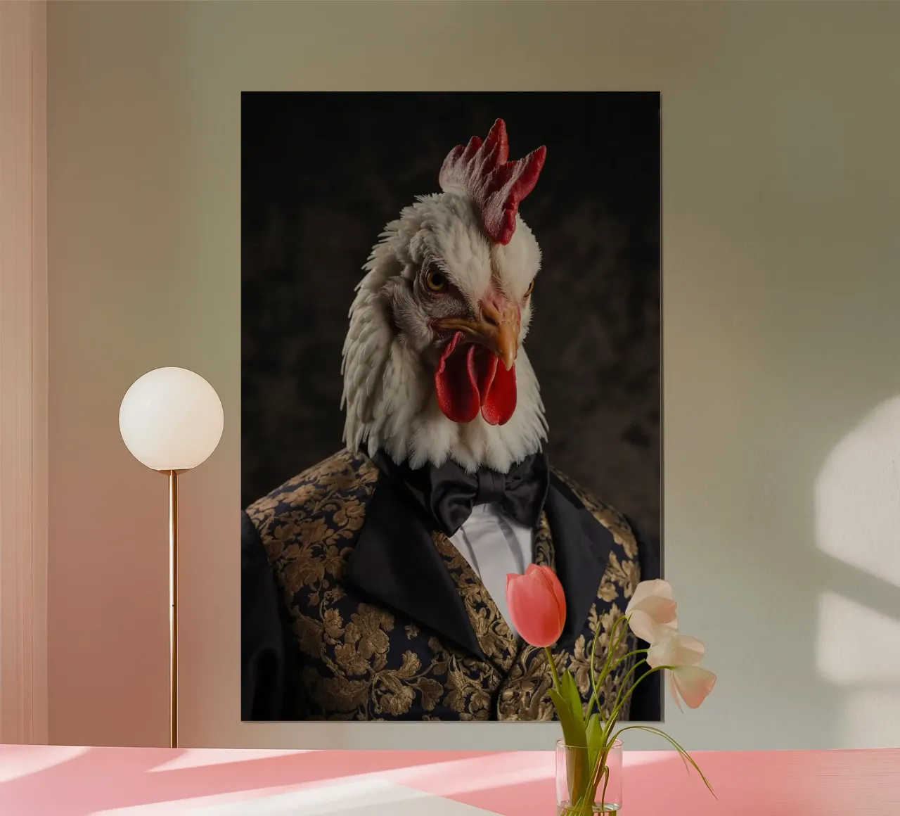 Sir Cluckington - Der Dapper-Hahn Hahnemühle von Beasts of Nobility