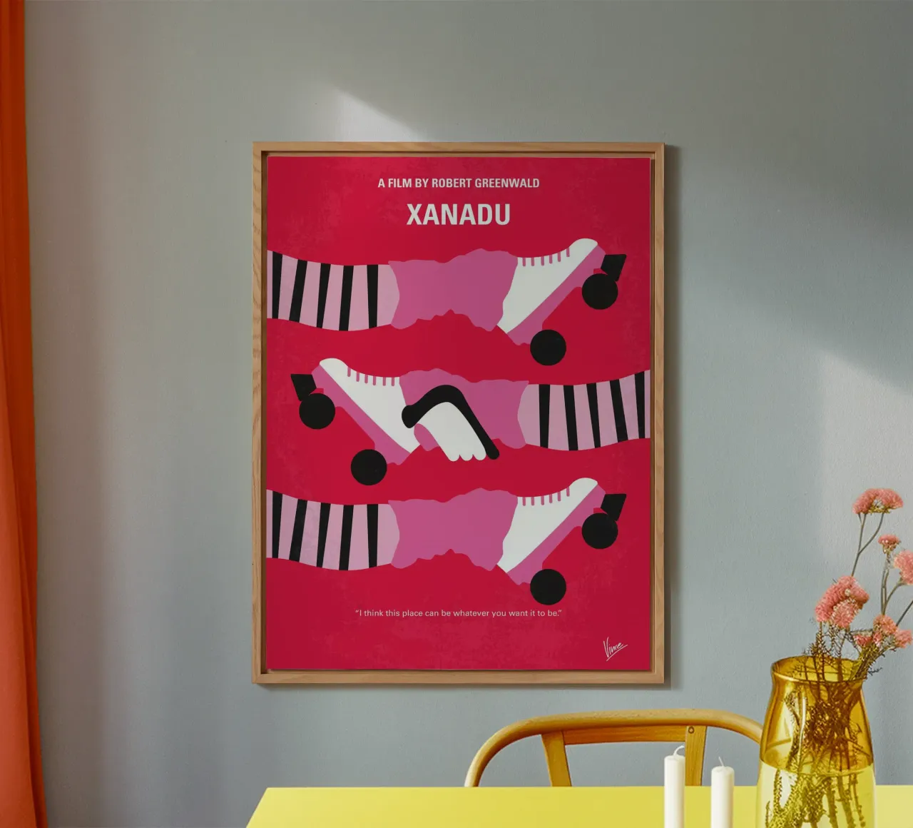 No516 My Xanadu minimal movie poster pannello forex da Chungkong