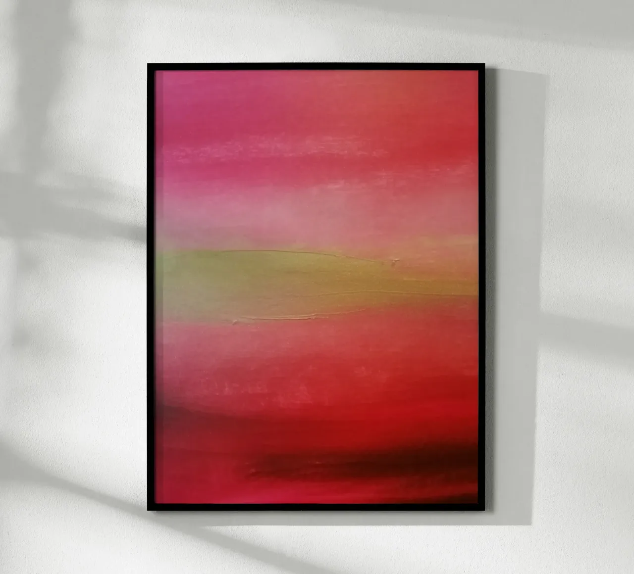 Tons rouges poster de MORINA FLAW