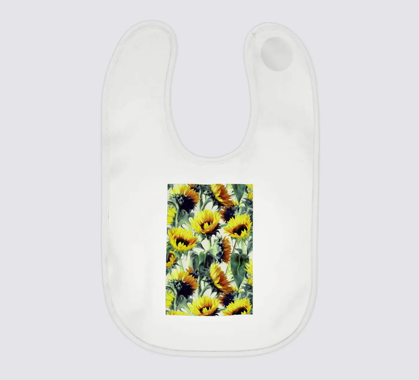 Sunflowers Forever bavaglino da Micklyn Le Feuvre