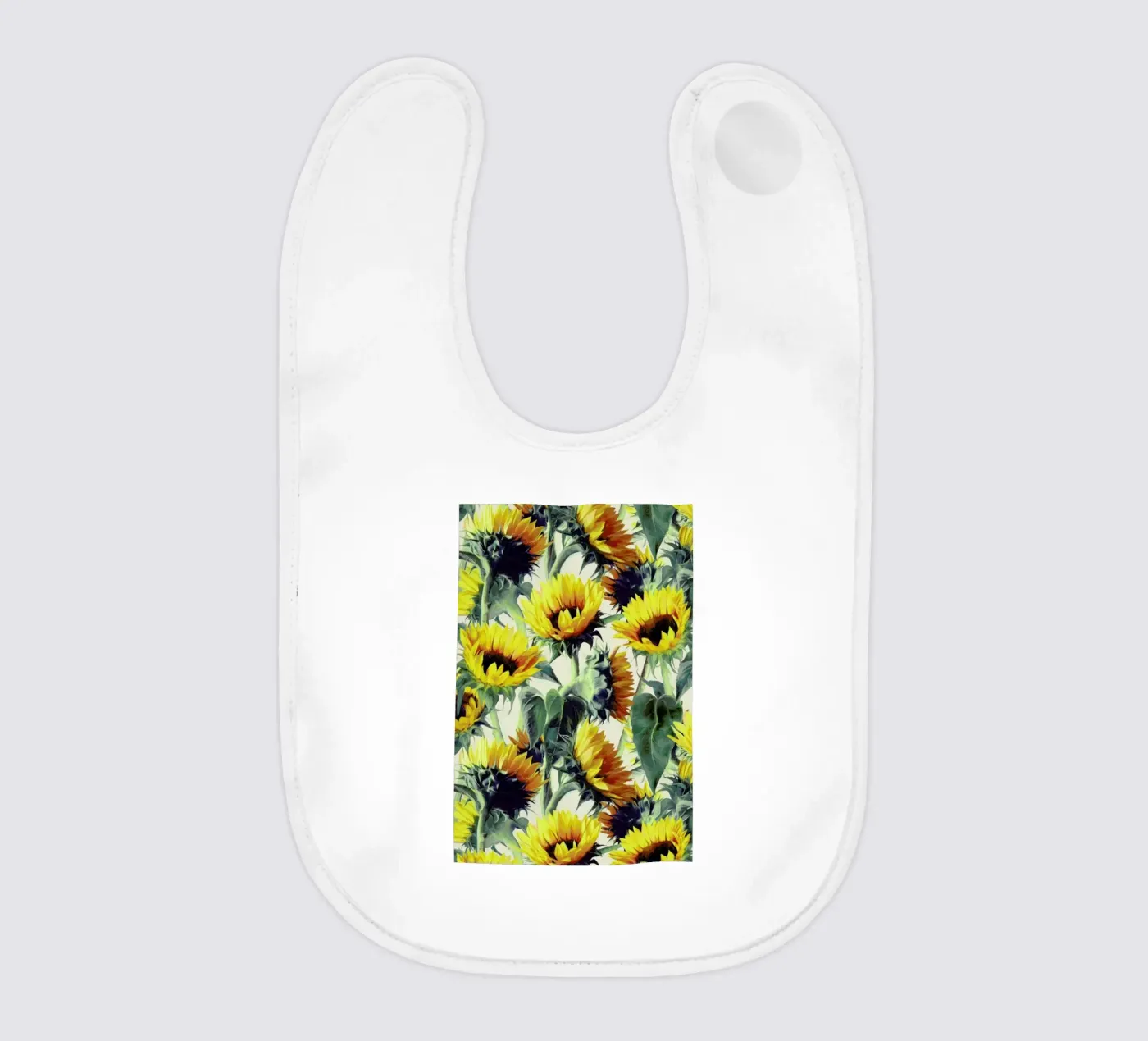 Sunflowers Forever bavaglino da Micklyn Le Feuvre