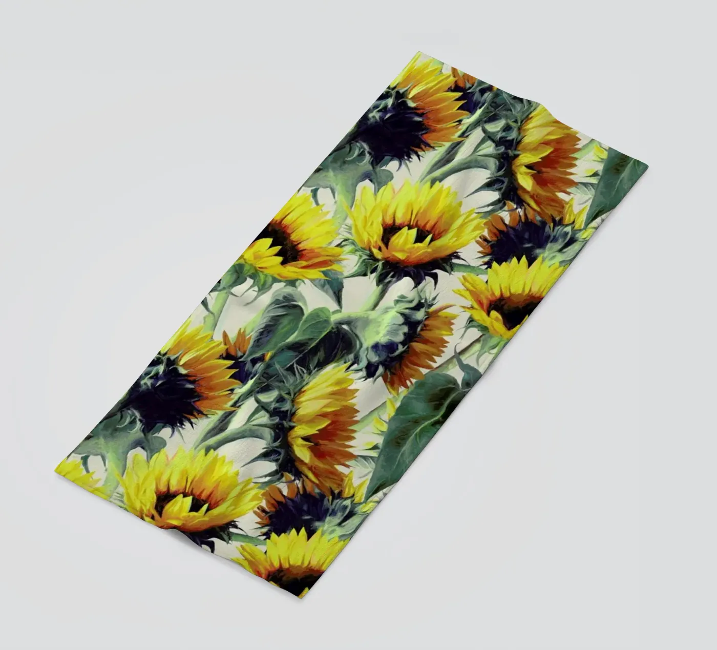 Sunflowers Forever telo mare da Micklyn Le Feuvre
