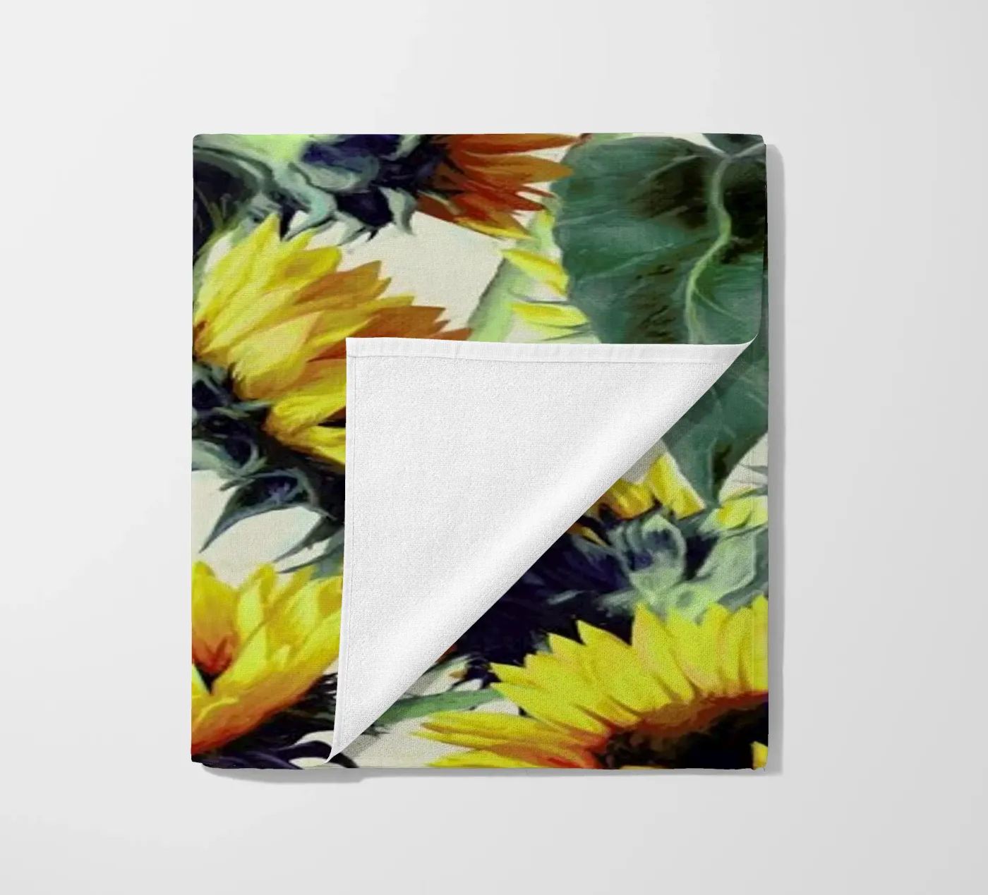 Sunflowers Forever telo mare da Micklyn Le Feuvre
