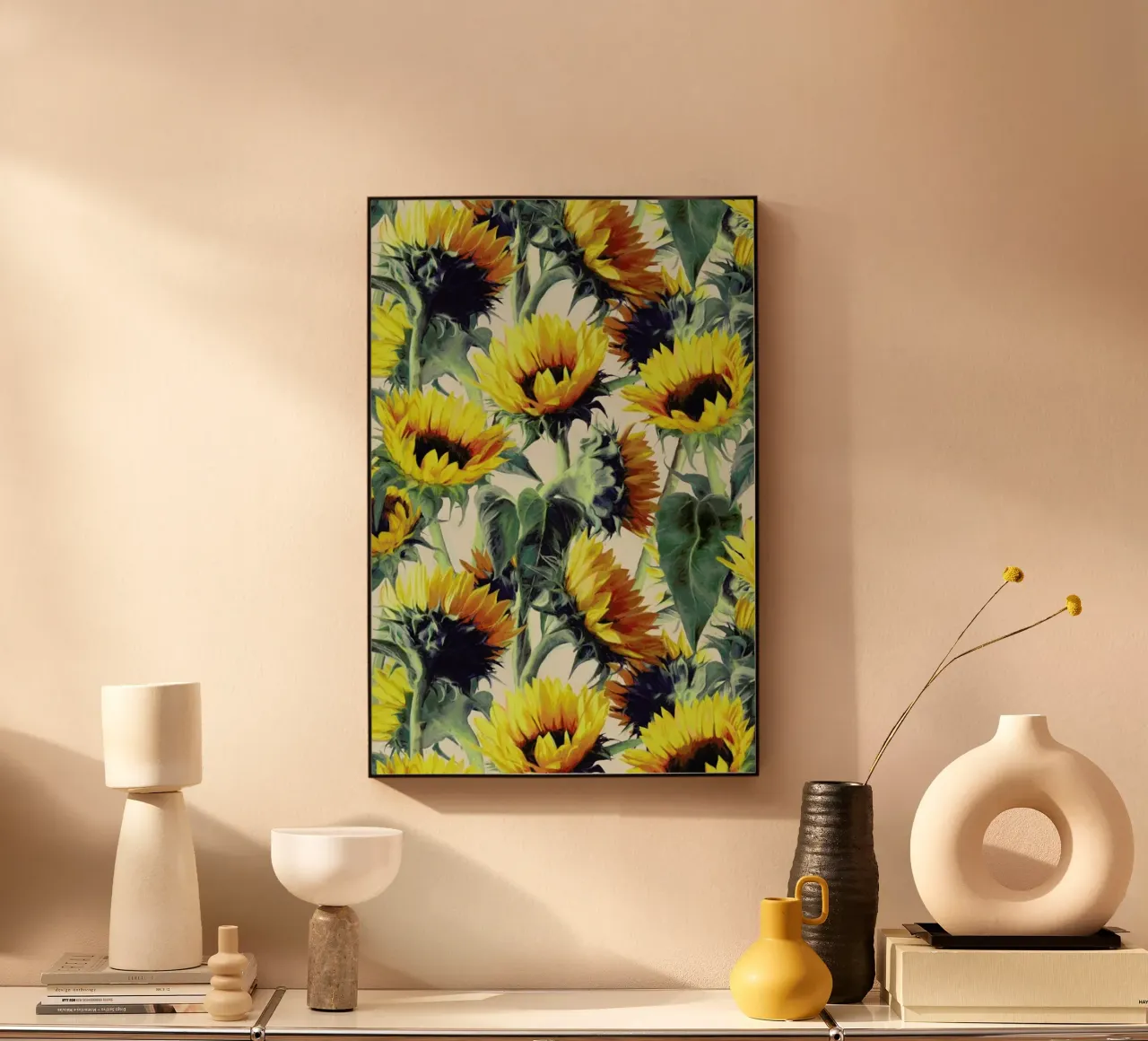 Sunflowers Forever plexiglass da Micklyn Le Feuvre