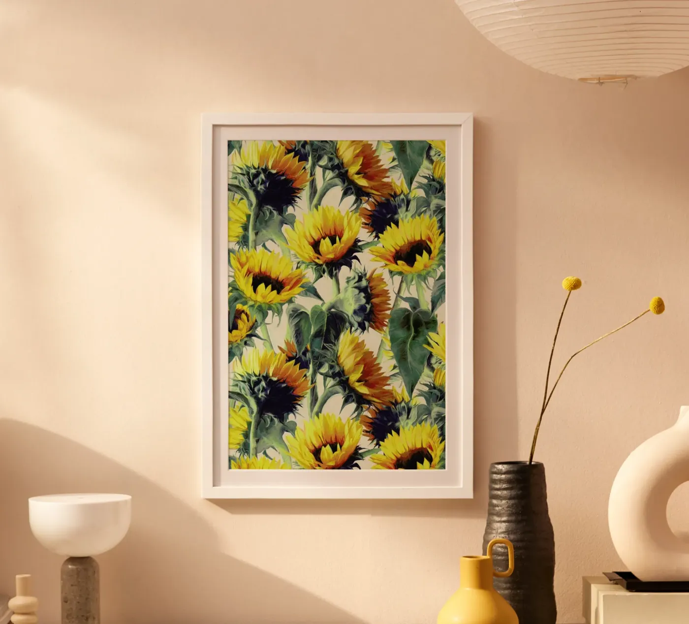 Sunflowers Forever poster da Micklyn Le Feuvre