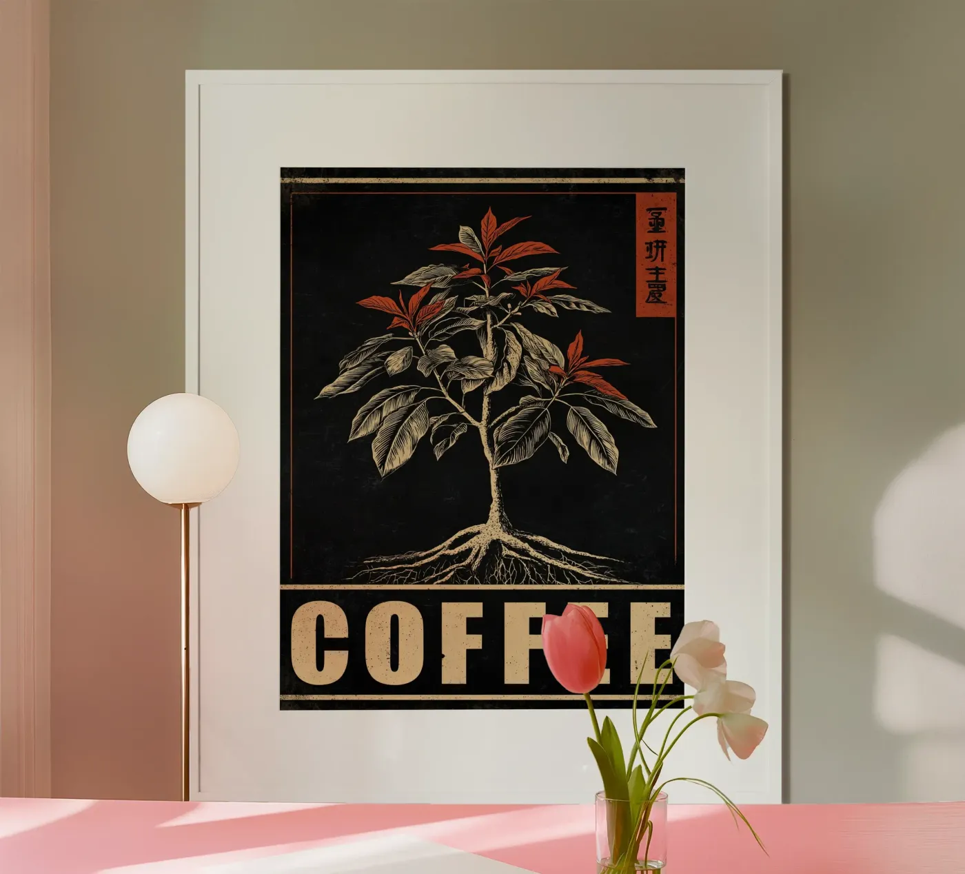 Pianta del caffè poster da Trace Simonis Flowers