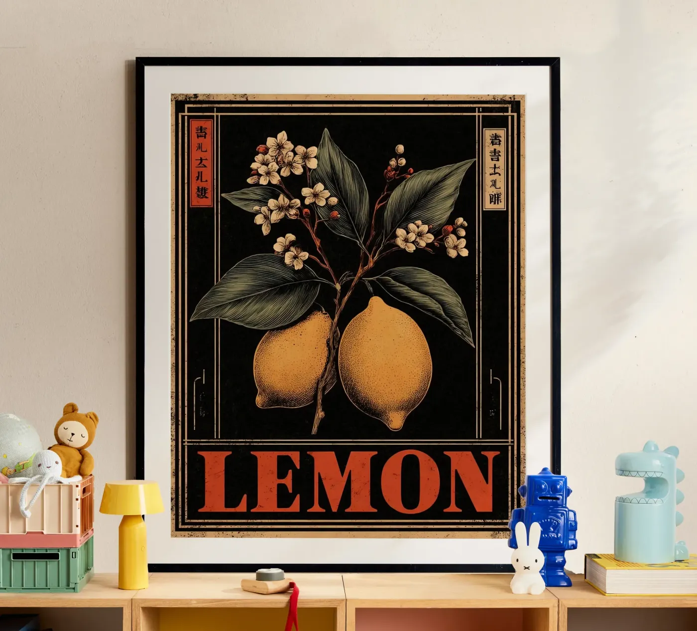 Limone Giappone poster da Trace Simonis Flowers