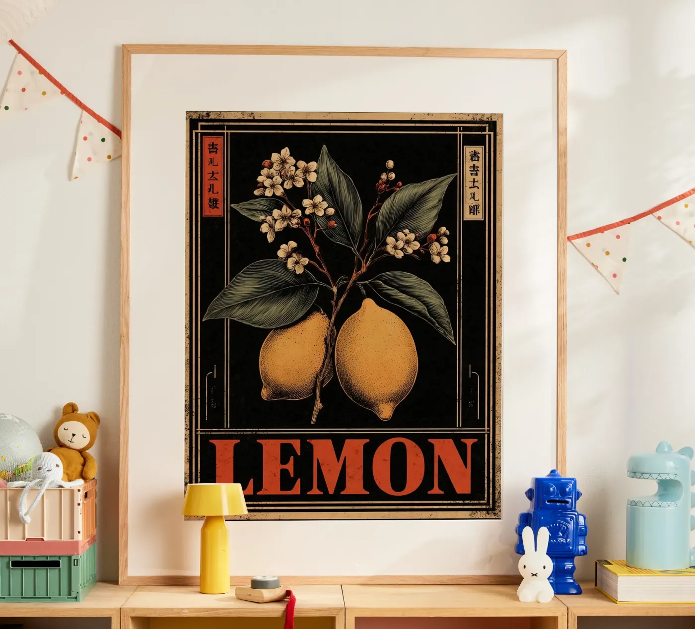 Limone Giappone poster da Trace Simonis Flowers