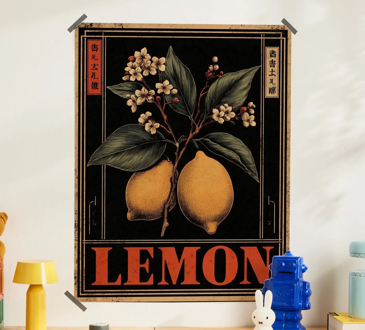 Limone Giappone poster da Trace Simonis Flowers