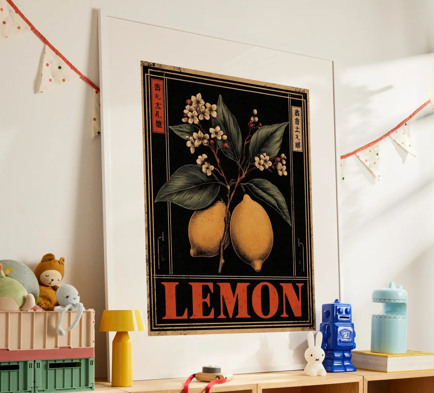 Limone Giappone poster da Trace Simonis Flowers
