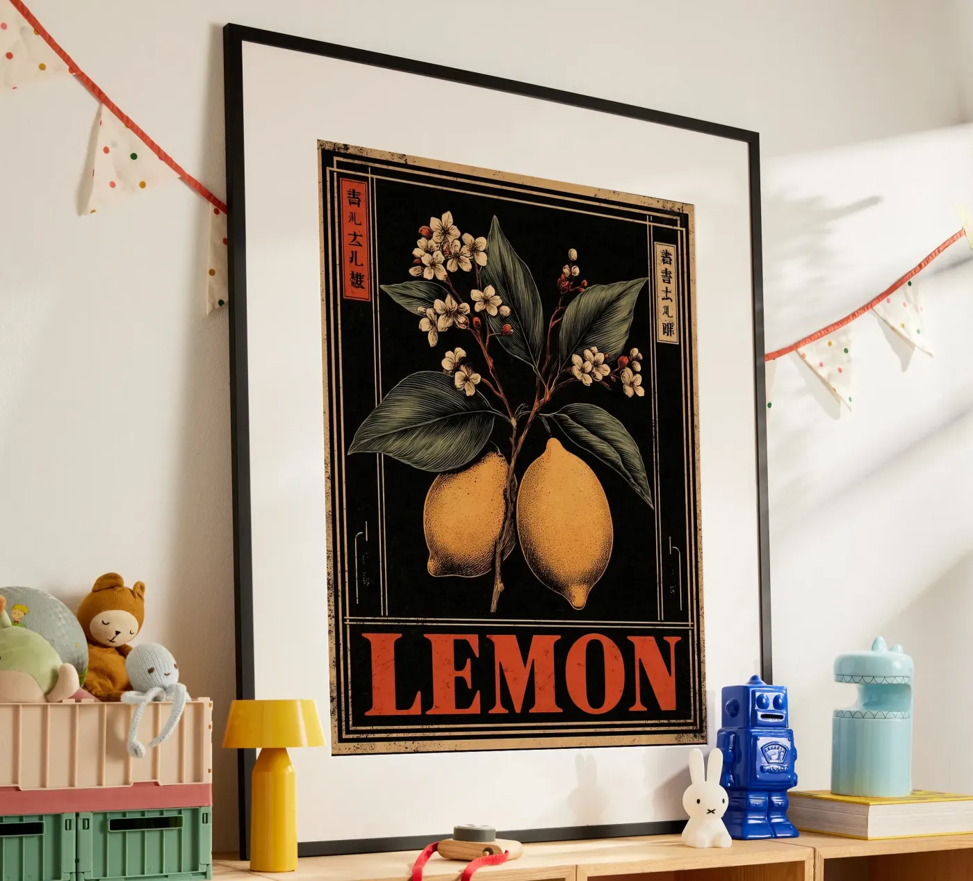 Limone Giappone poster da Trace Simonis Flowers