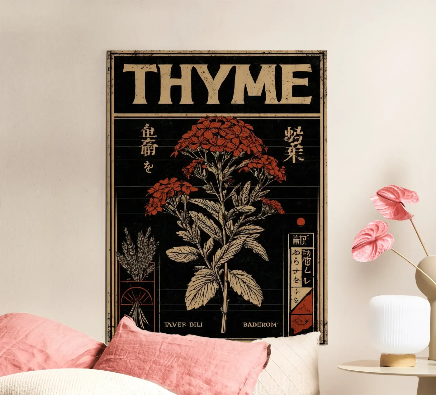 Thym poster de Trace Simonis Flowers