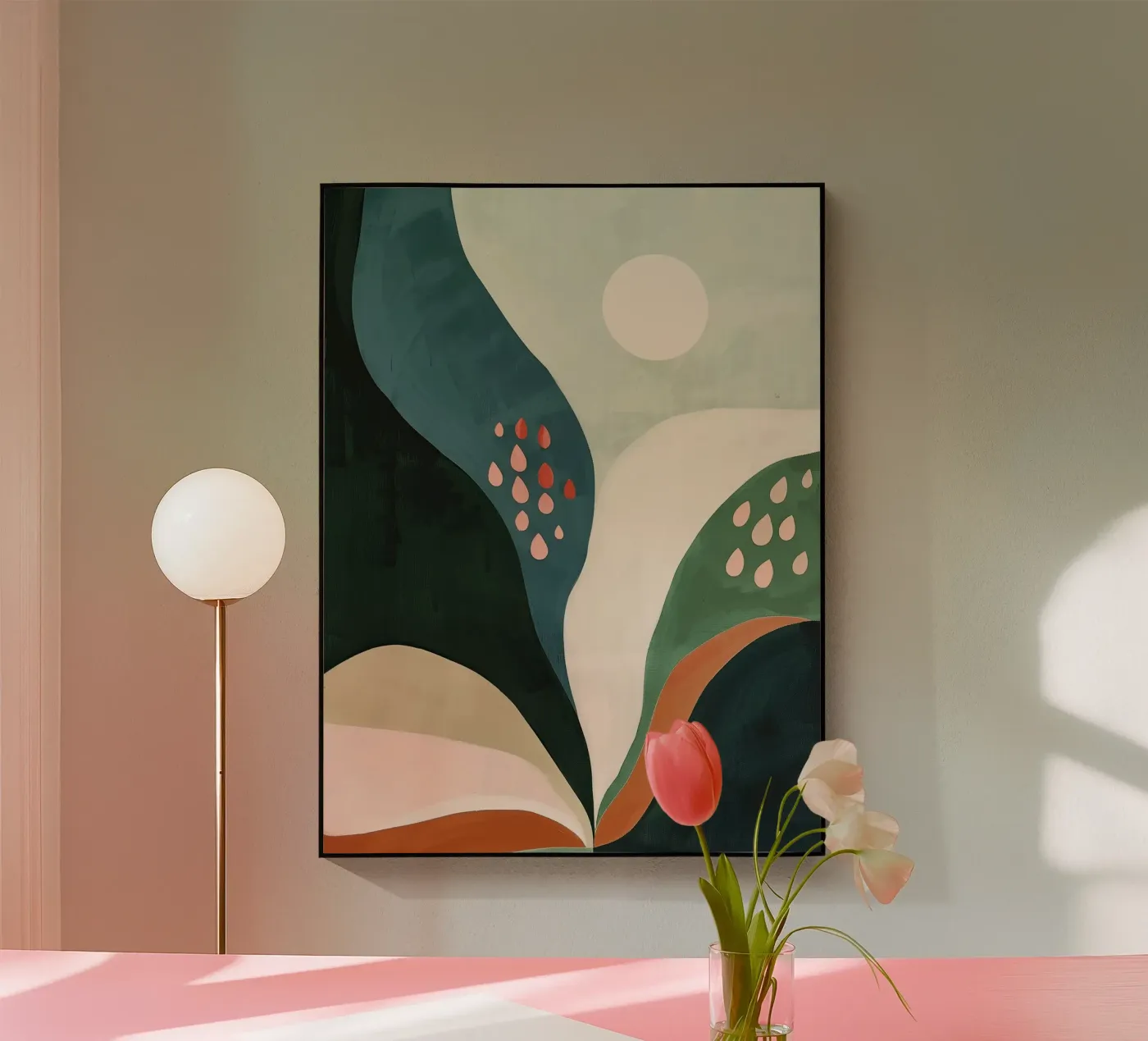 Valley in Bloom plexiglass da softsoul