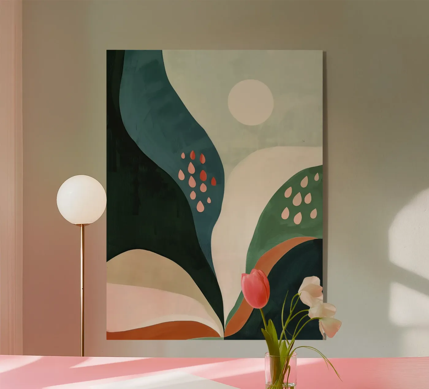 Valley in Bloom plexiglass da softsoul