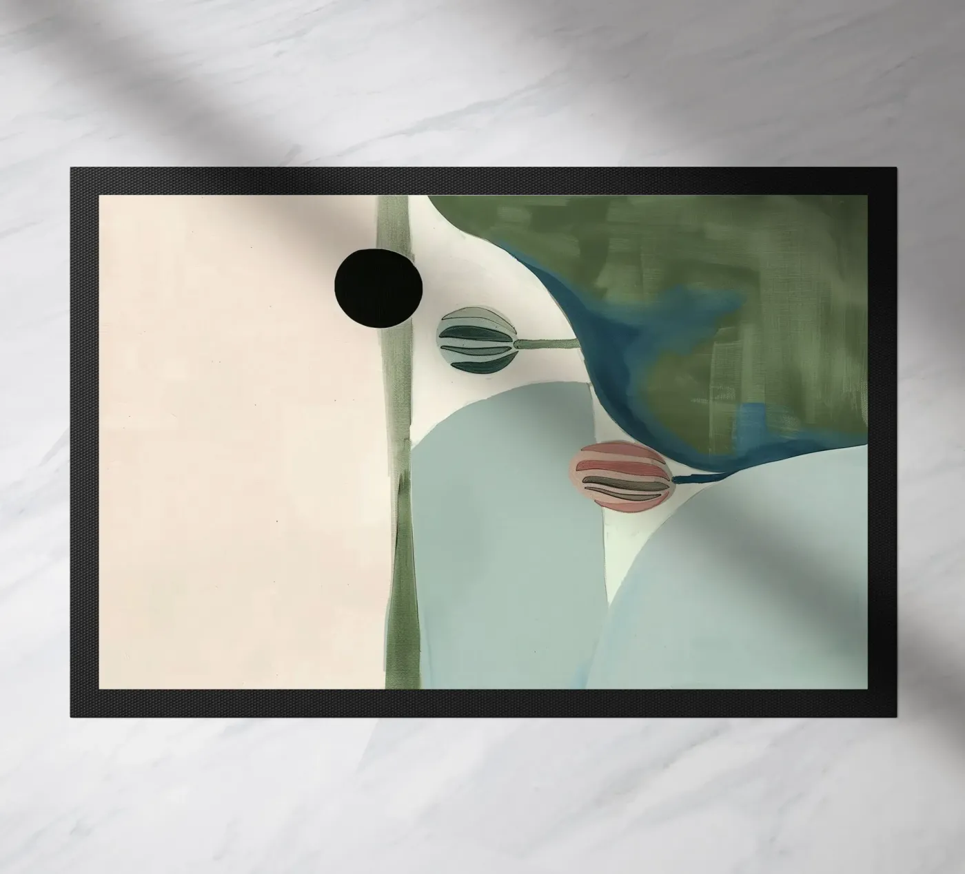 Organic Landscape Forms deurmat van softsoul