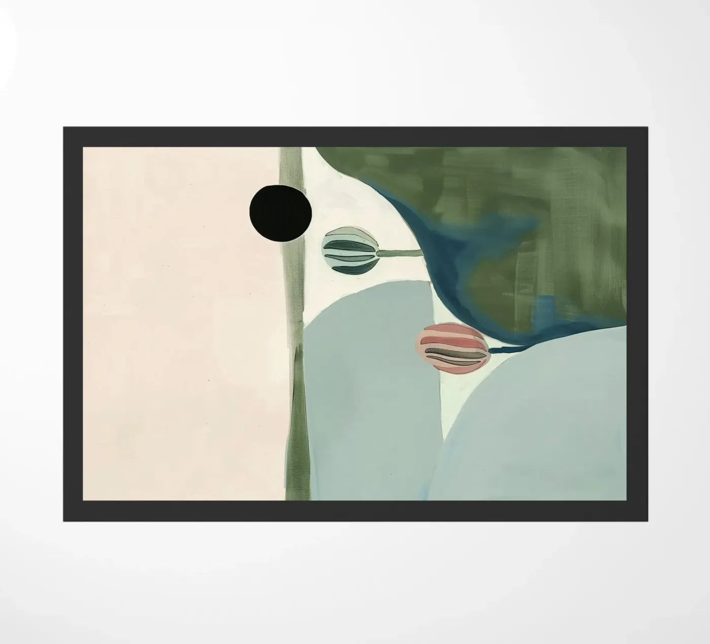 Organic Landscape Forms deurmat van softsoul