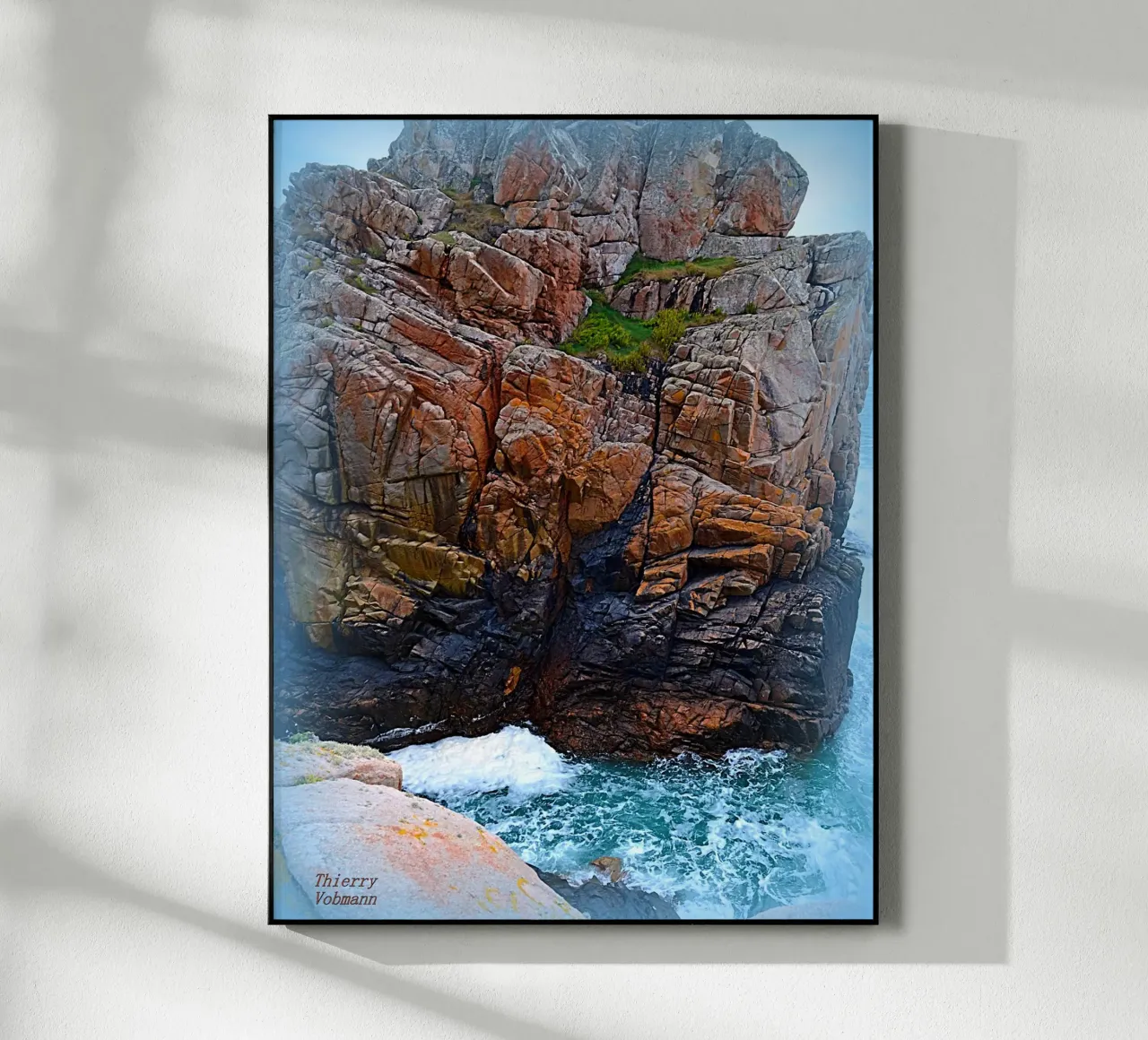 VERTIGO acryl van THIERRY VOBMANN.MY BEST PHOTOS.