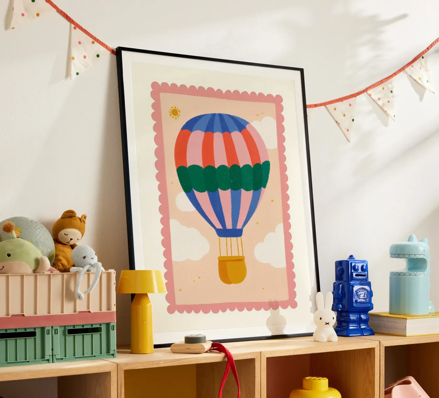 Hot Air Balloon poster by Cool & Kind