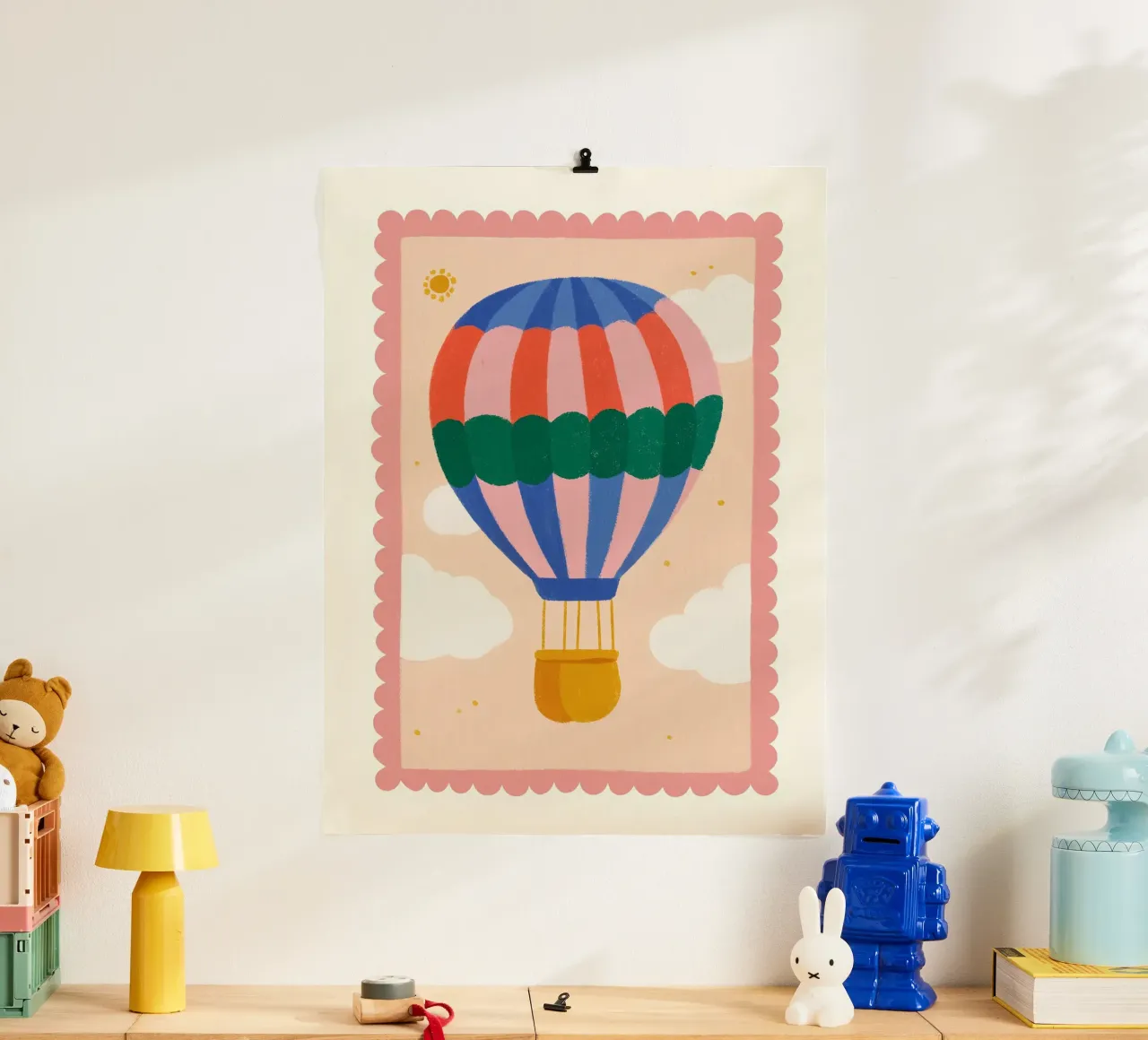 Hot Air Balloon poster da Cool & Kind