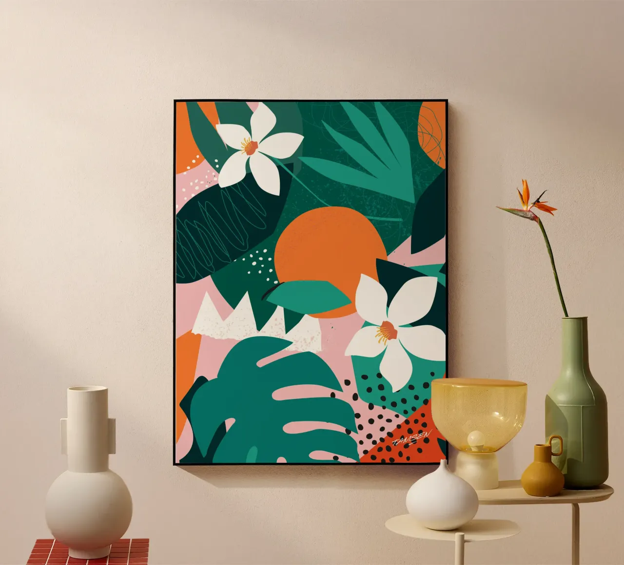 Vegetale n°6 plexiglass da Tamsen Design