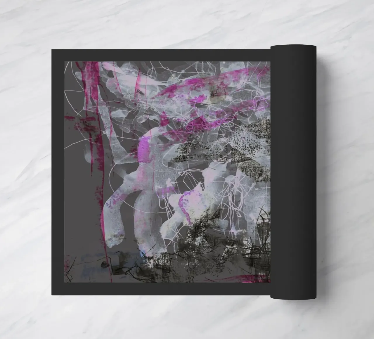 flo doormat by k i m