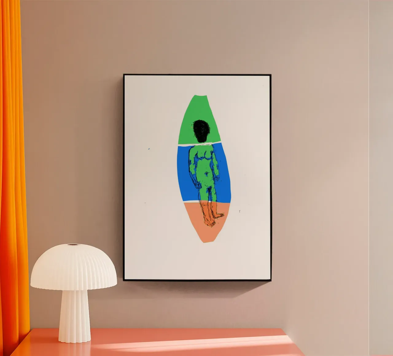 SurferBoy plexiglass da Nepomuk