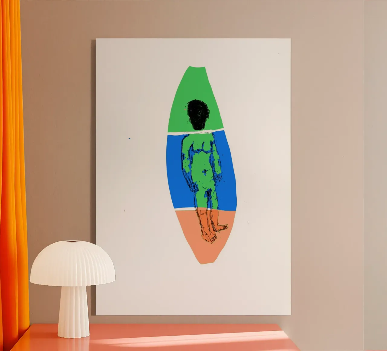 SurferBoy plexiglass da Nepomuk