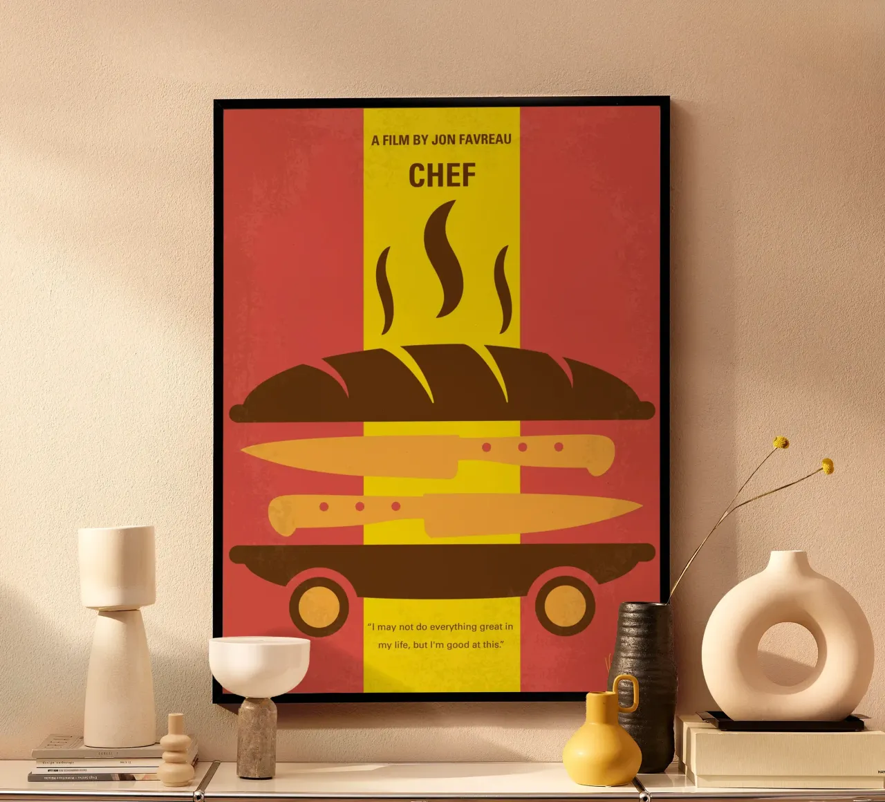 No524 My CHEF minimal movie poster poster da Chungkong