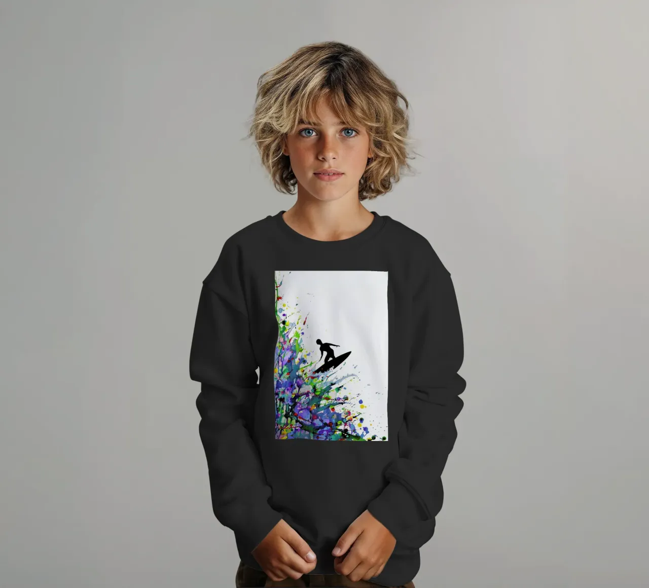 A Pollock's Point Break felpa bambino da Marc Allante