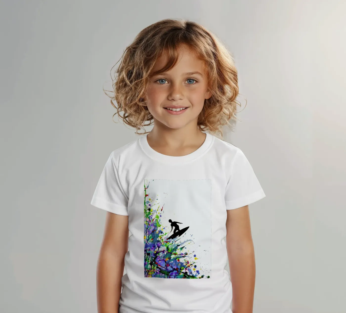 A Pollock's Point Break kinder t-shirt van Marc Allante