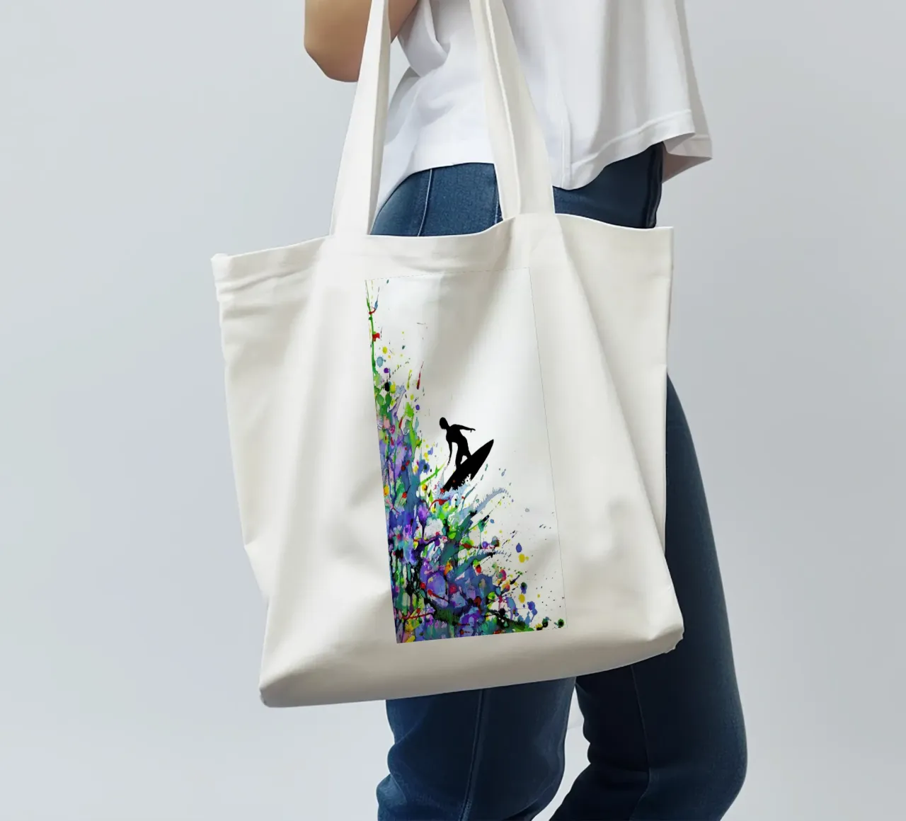 A Pollock's Point Break borsa in juta da Marc Allante