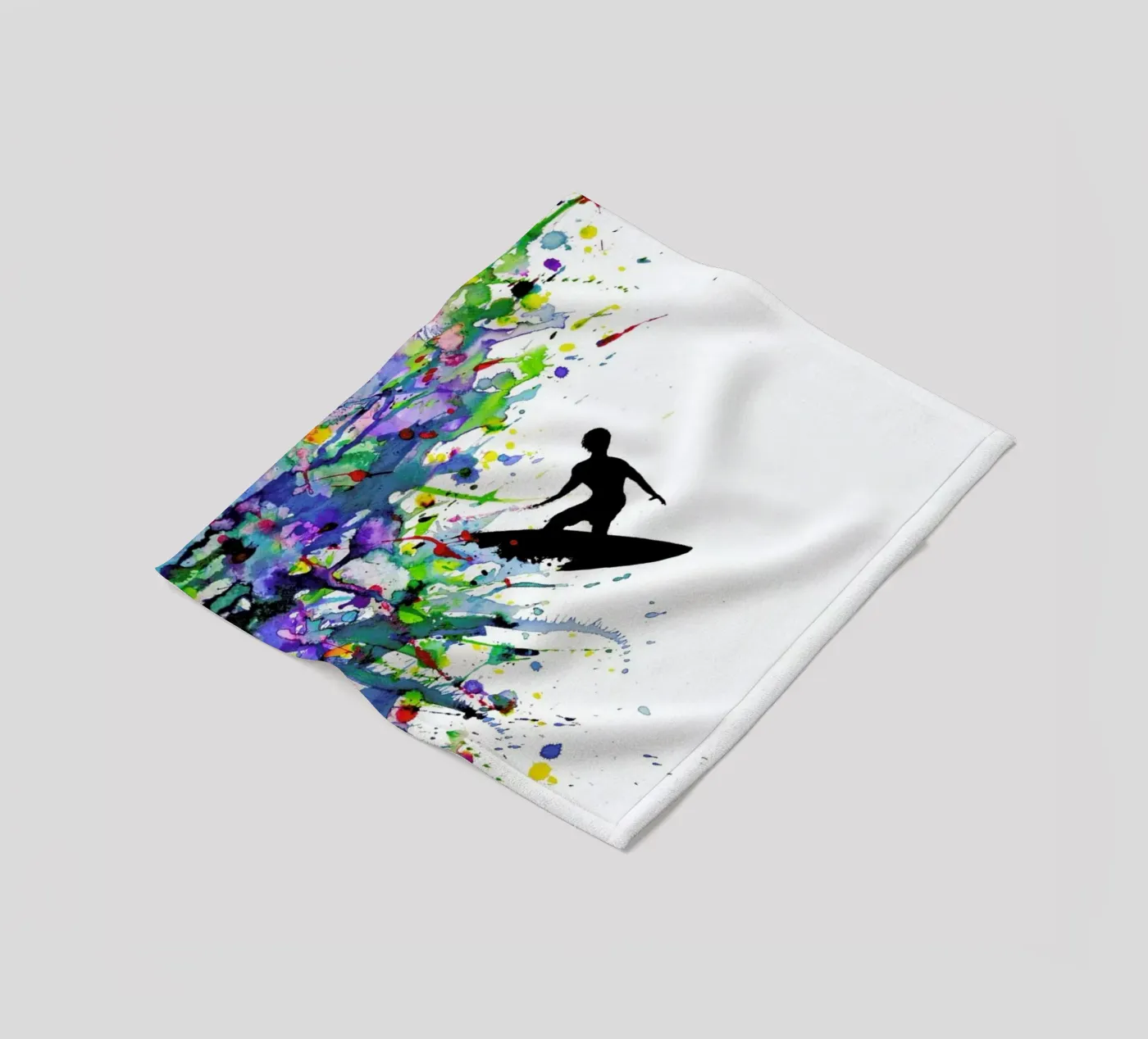 A Pollock's Point Break Fleecedecke von Marc Allante