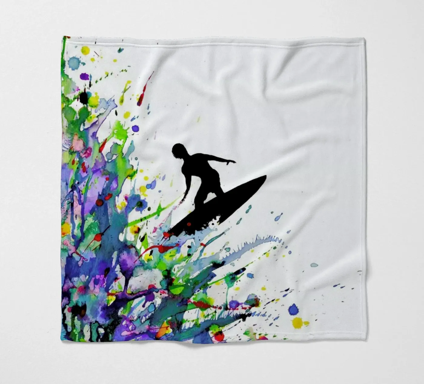 A Pollock's Point Break Fleecedecke von Marc Allante