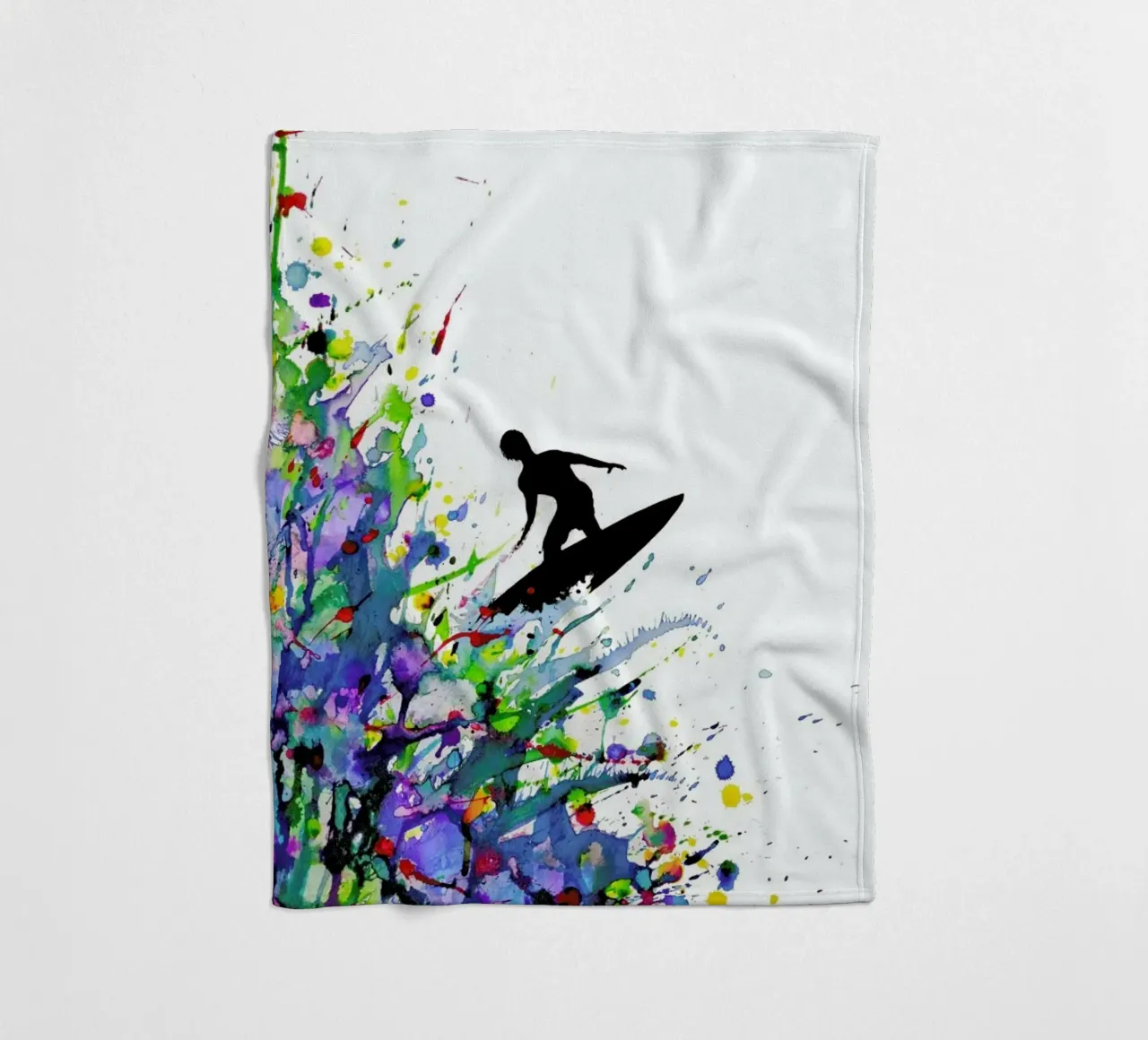 A Pollock's Point Break Fleecedecke von Marc Allante