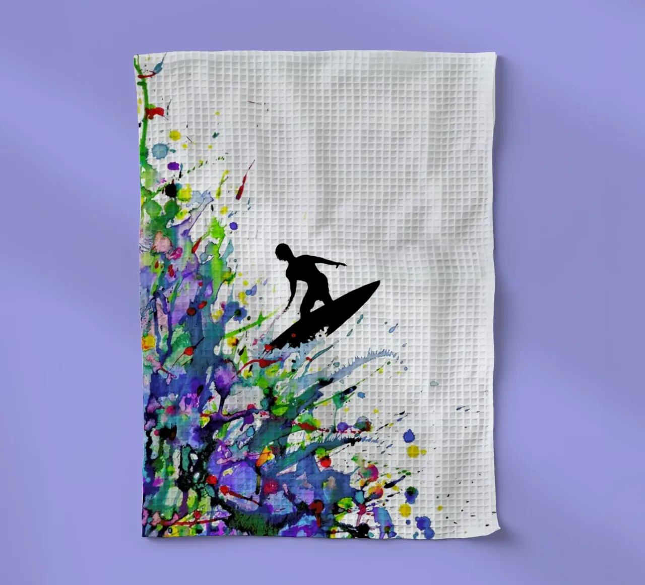 A Pollock's Point Break theedoek van Marc Allante