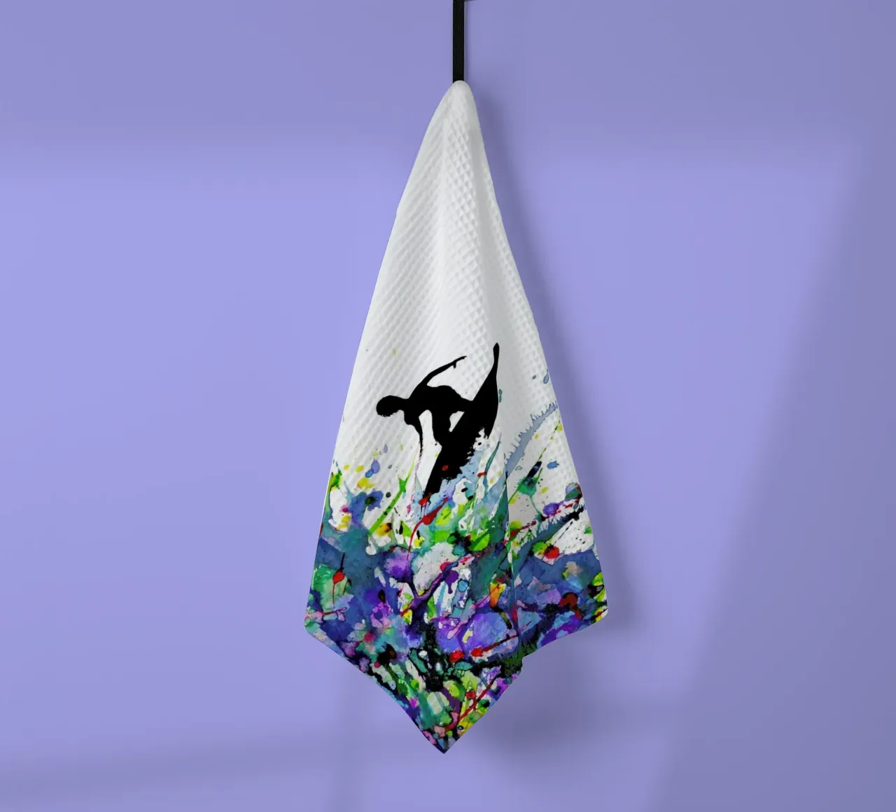 A Pollock's Point Break theedoek van Marc Allante