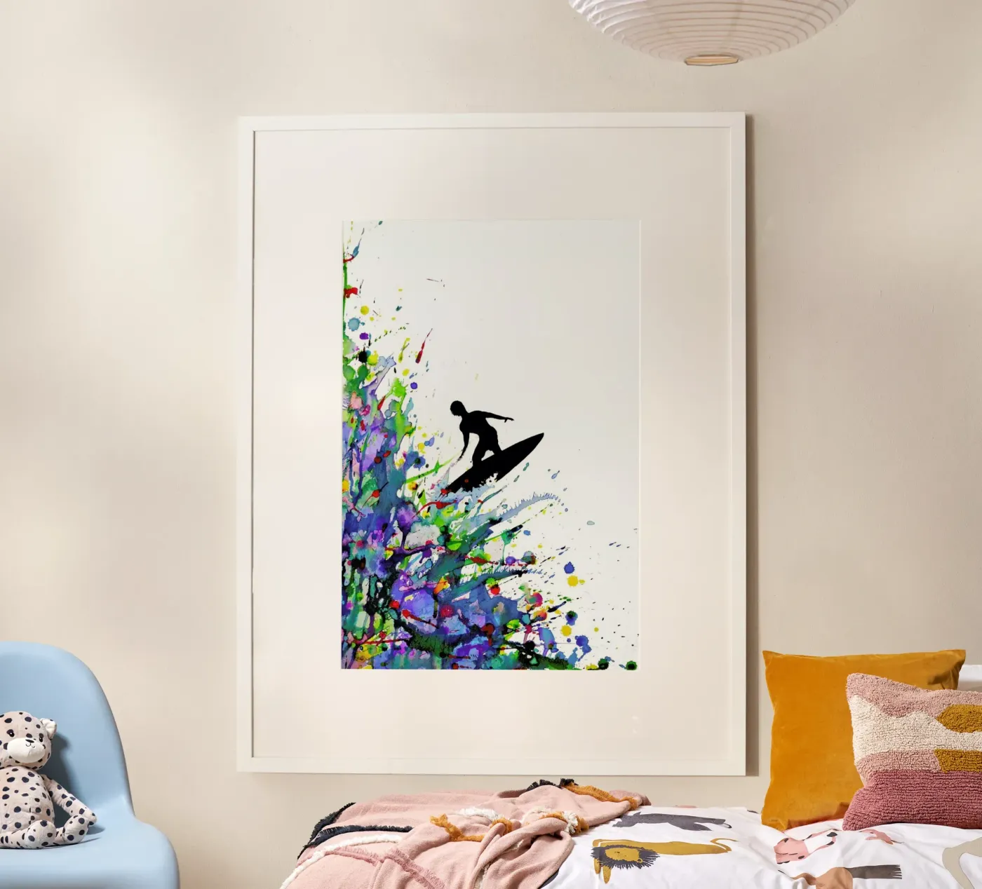 A Pollock's Point Break poster by Marc Allante