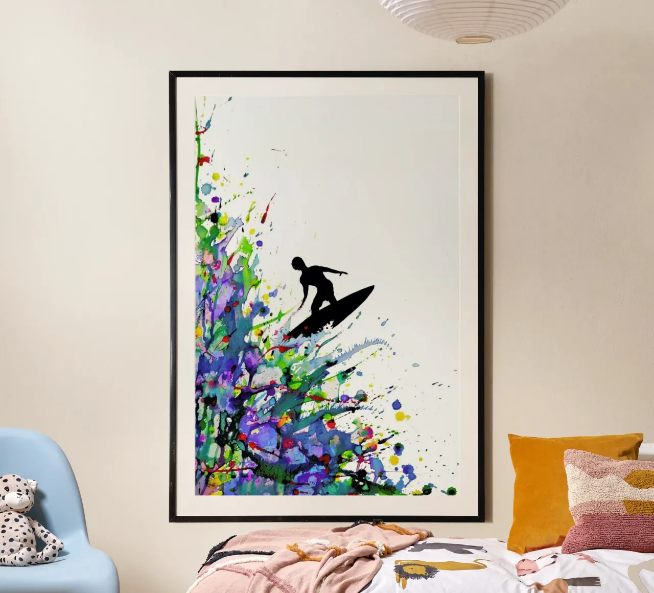 A Pollock's Point Break carta hahnemühle da Marc Allante