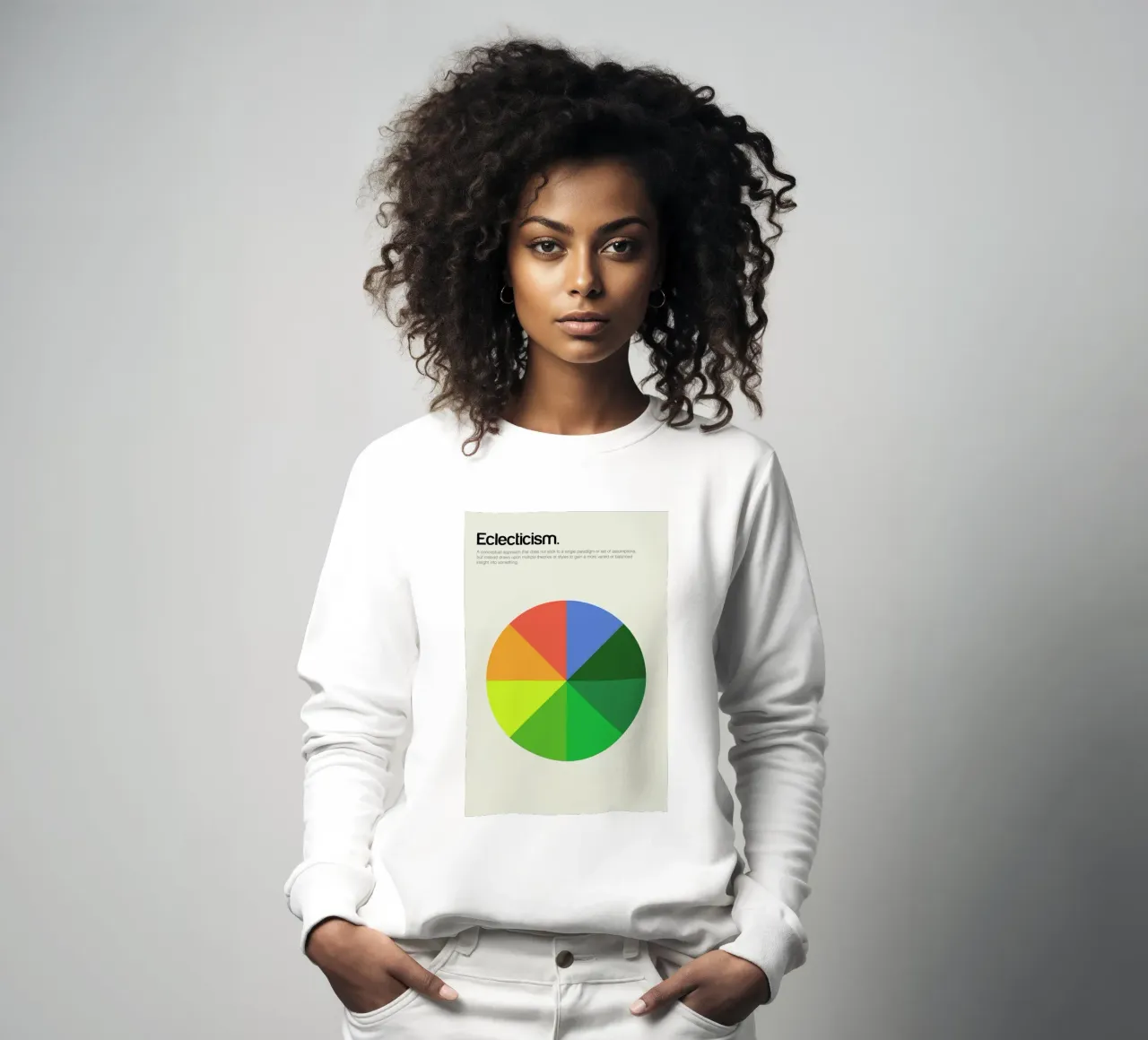 Eclecticism sweatshirt by Genís Carreras