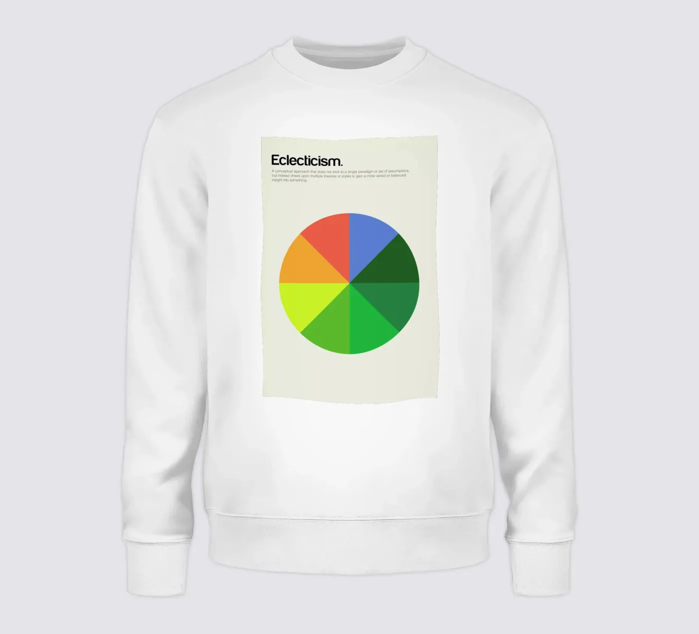 Eclecticism sweatshirt by Genís Carreras
