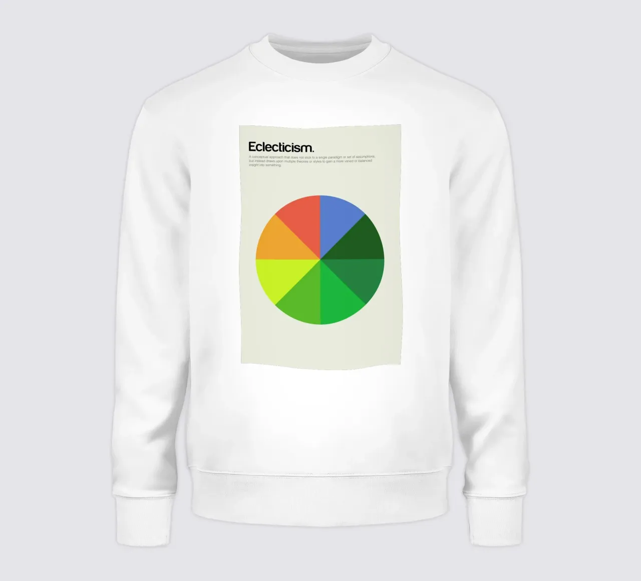 Eclecticism sweatshirt by Genís Carreras